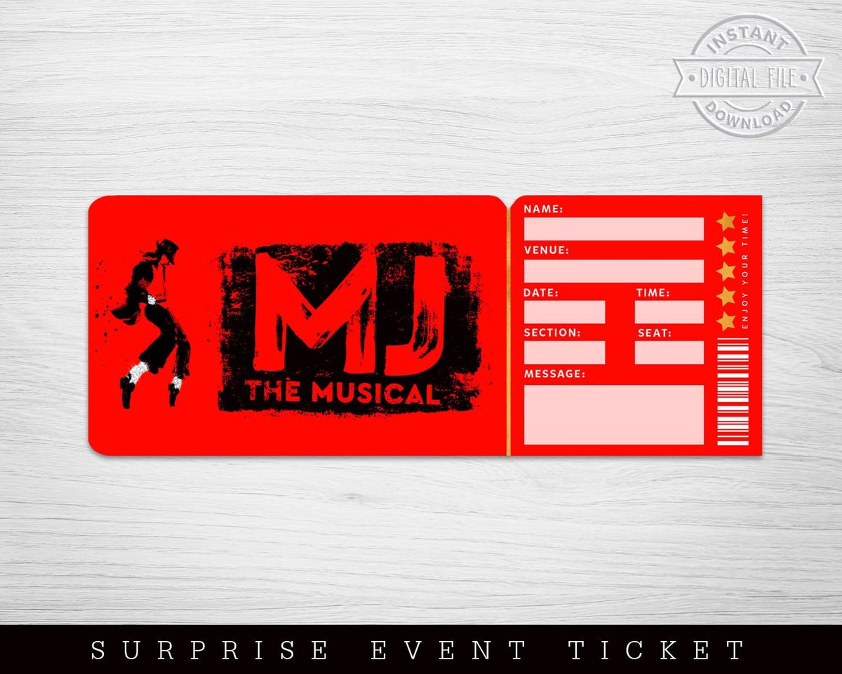 MJ - The Musical at Buell Theatre