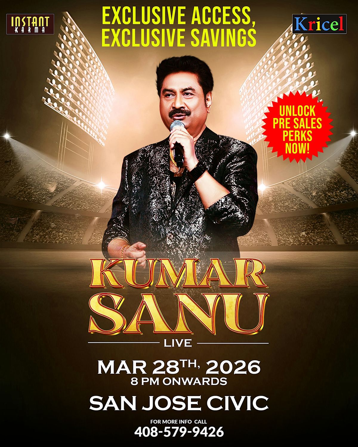 Kumar Sanu Live  in the Bay Area 2026