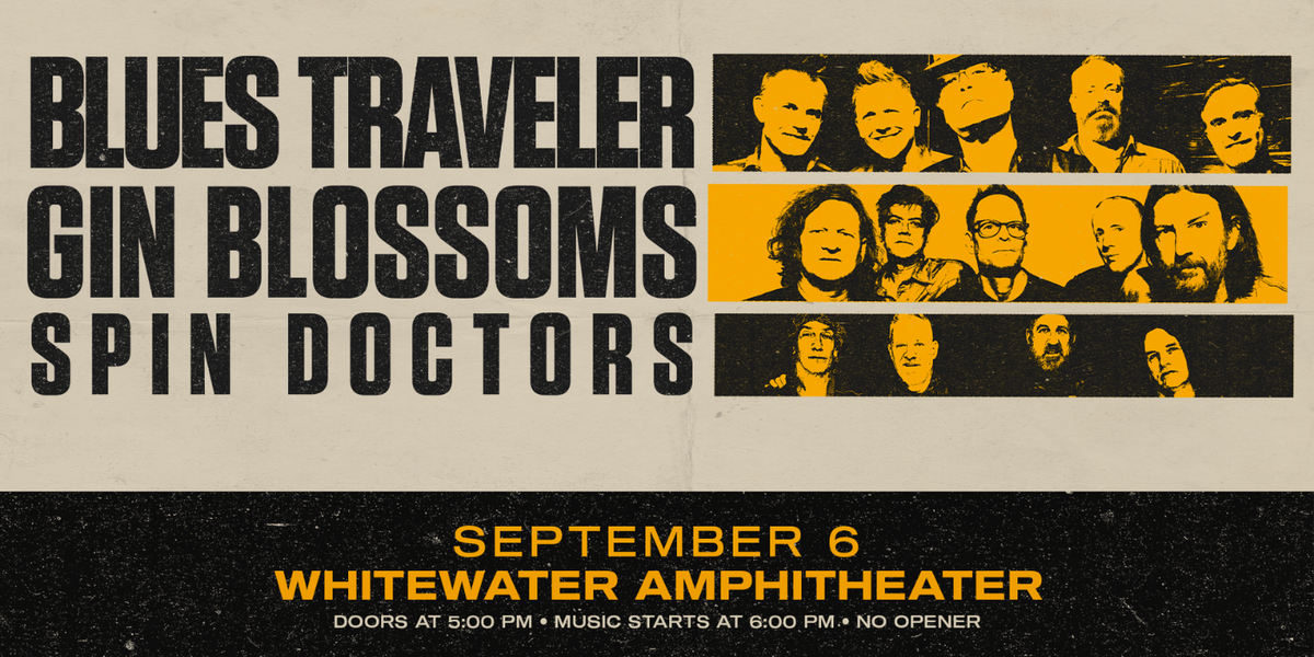 Blues Traveler with Gin Blossoms at Iroquois Amphitheater