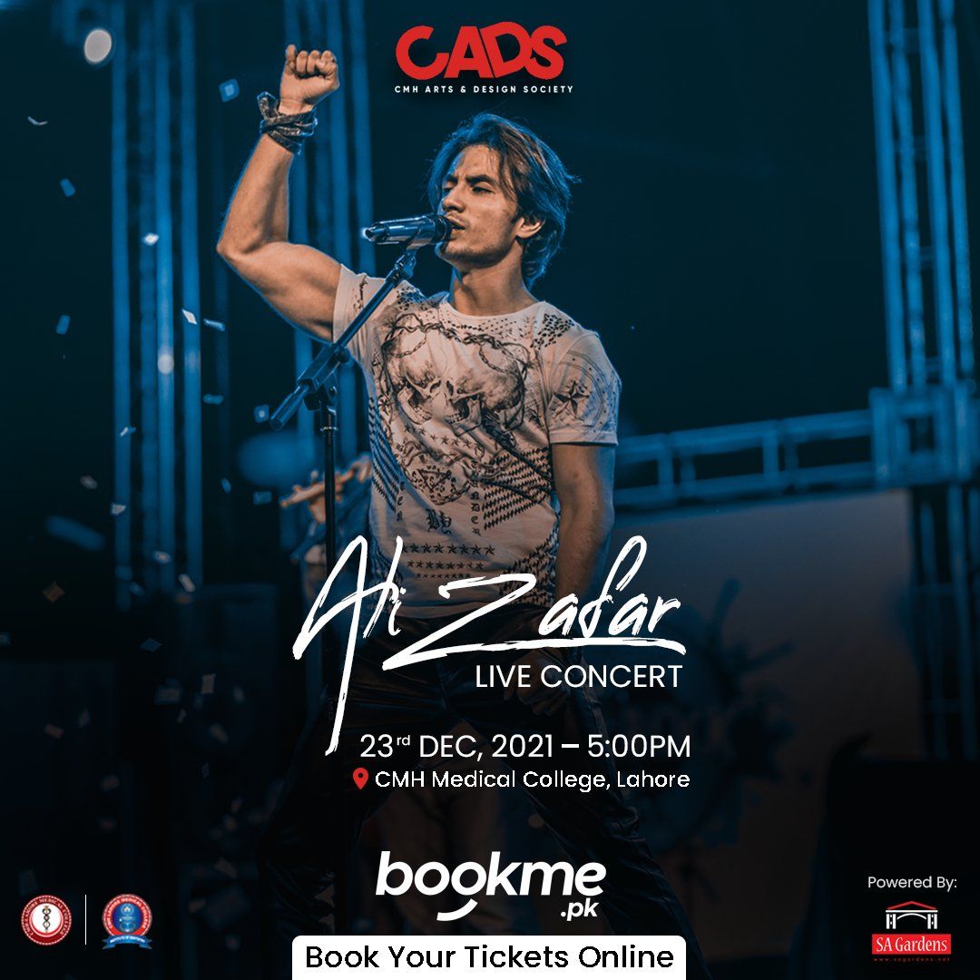 Ali Zafar at Arena Theatre