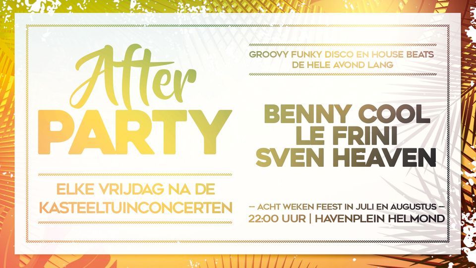 Afterparty - De Kasteeltuinconcerten 2022