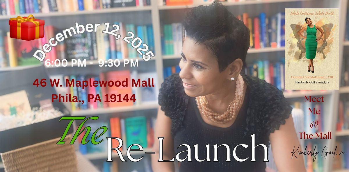 The Re-LAUNCH ~ INHALE CONFIDENCE, EXHALE DOUBT