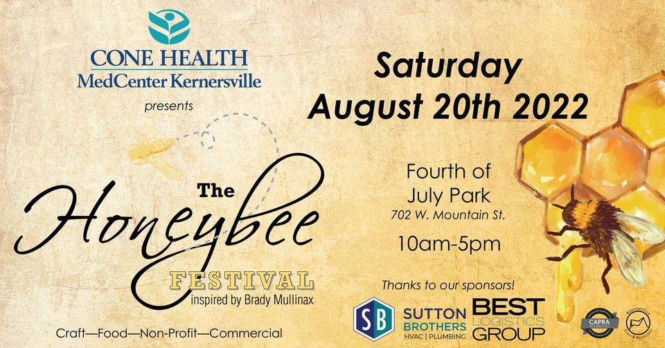 Kernersville Honeybee Festival 2025 Fourth of July Park, Kernersville