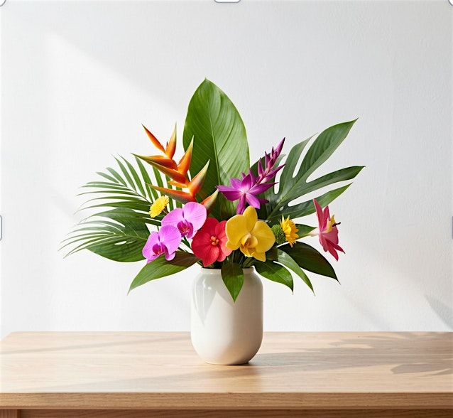 Sip & Stem: Blooming in the Tropics Class