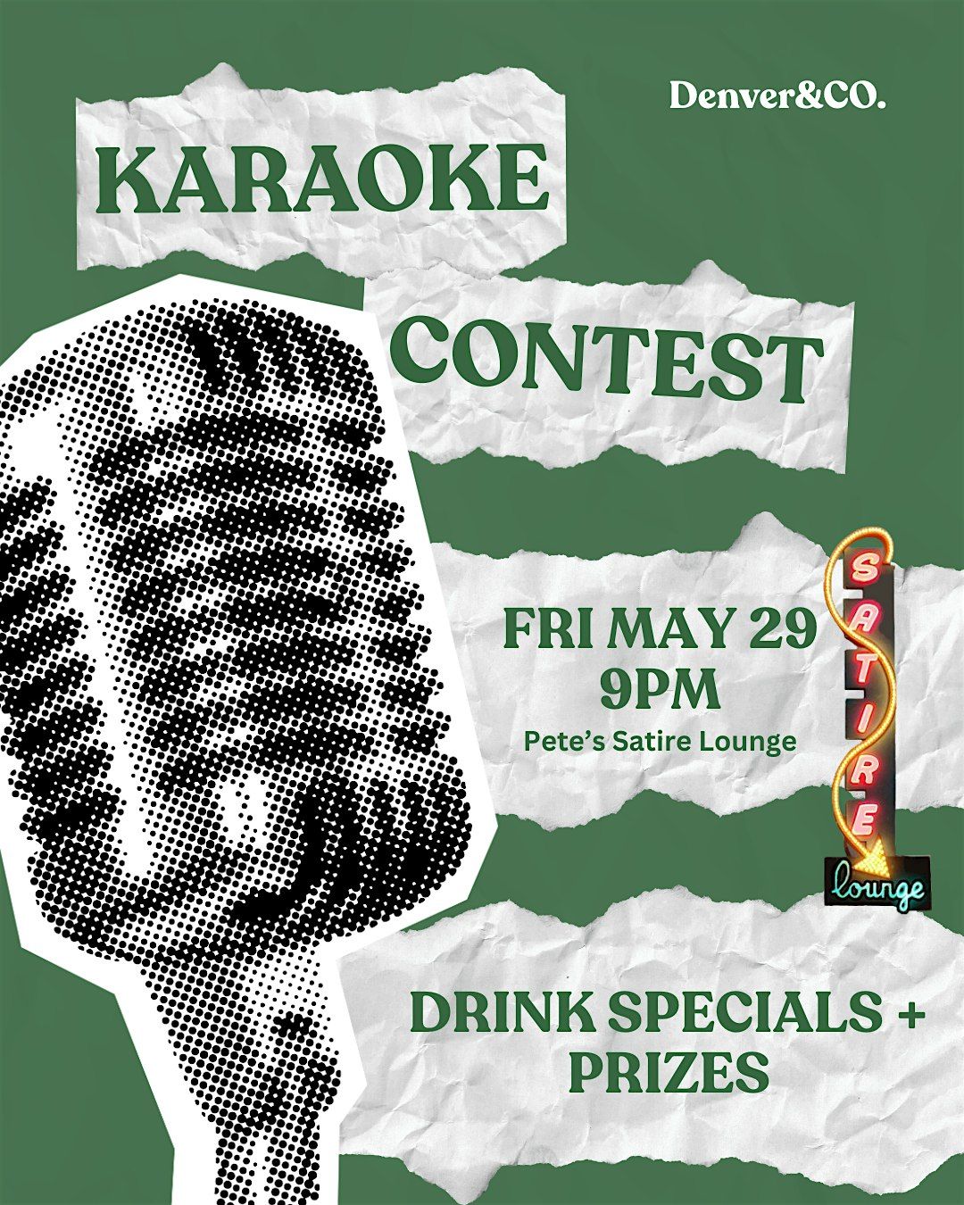 Pete's Satire Lounge Karaoke Contest