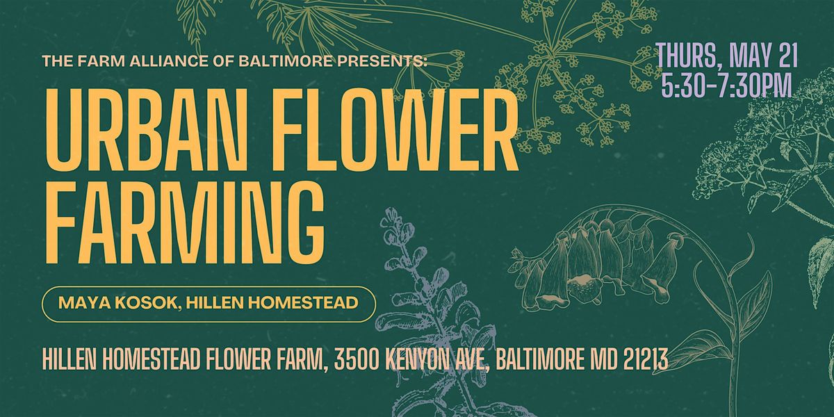 Urban Flower Farming