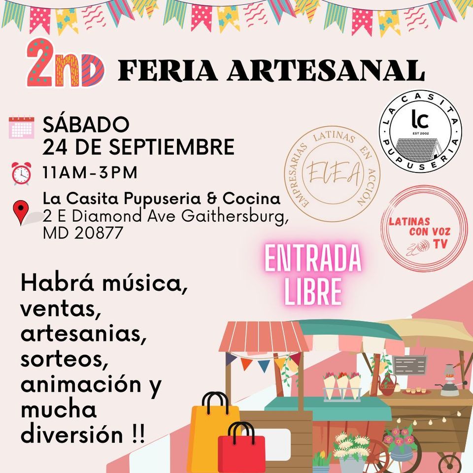 2* Feria Artesanal 2022 La Casita Pupuseria & Cocina C.A