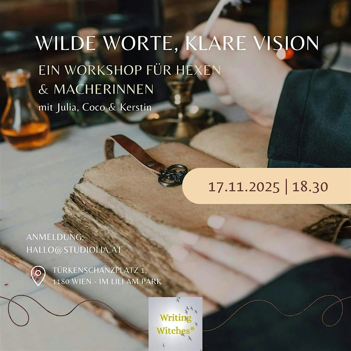 Wilde Worte, klare Visionen - ein Workshop f\u00fcr  Hexen + Macherinnen