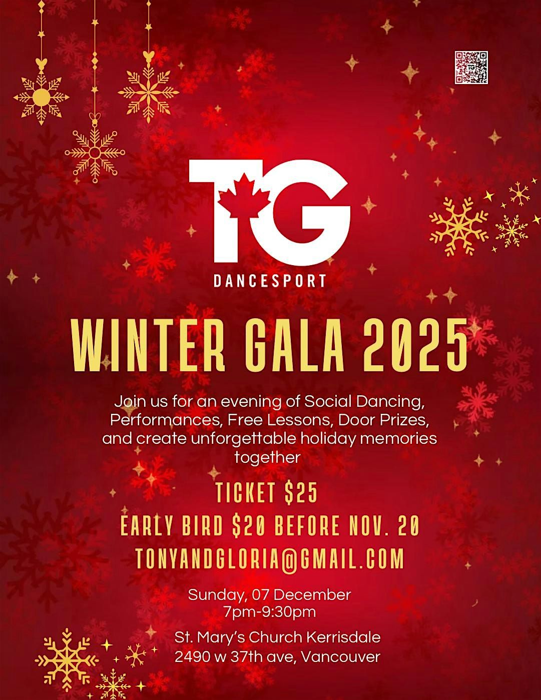 TGDancesport Winter Gala