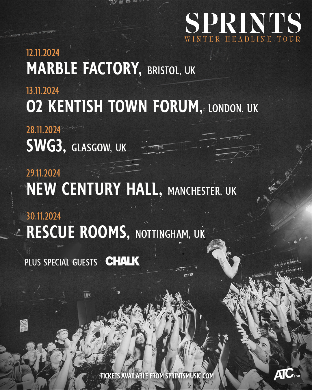 Sprints Bristol Tickets