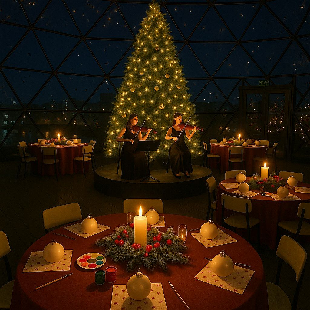 Bauble Painting & Live Strings in the Snowglobe \u2728