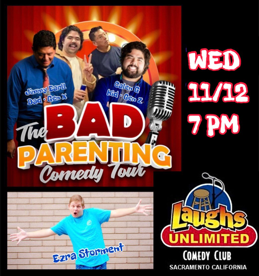 The Bad Parenting Comedy at Punch Line Sacramento
