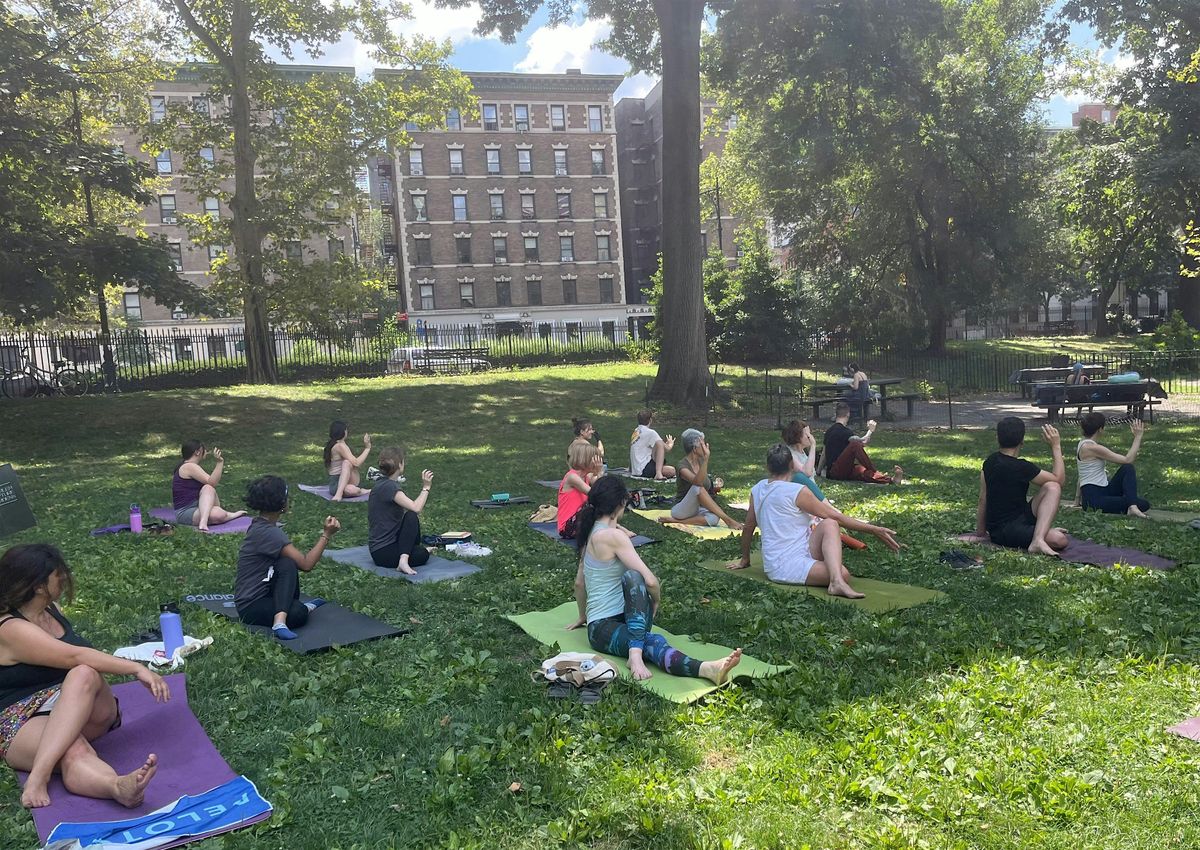 Community Yoga @ Morningside Park - May 30