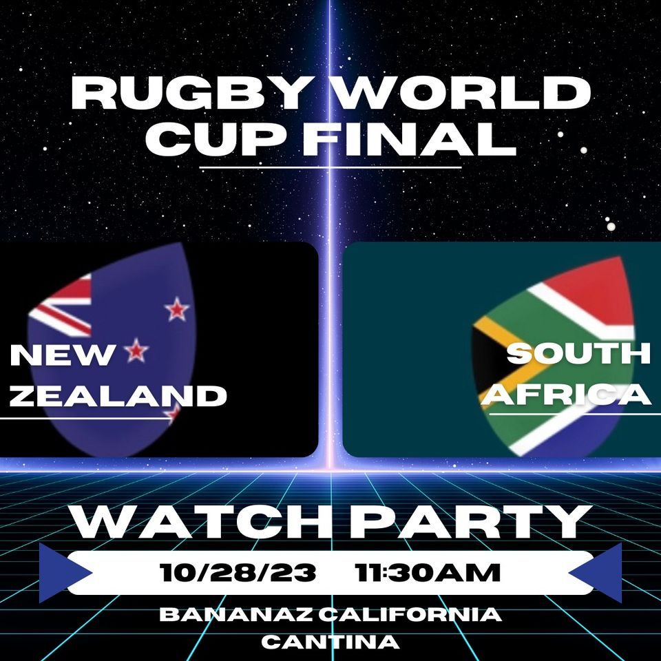 Rugby World Cup Final Bananaz California Cantina, Temecula, CA