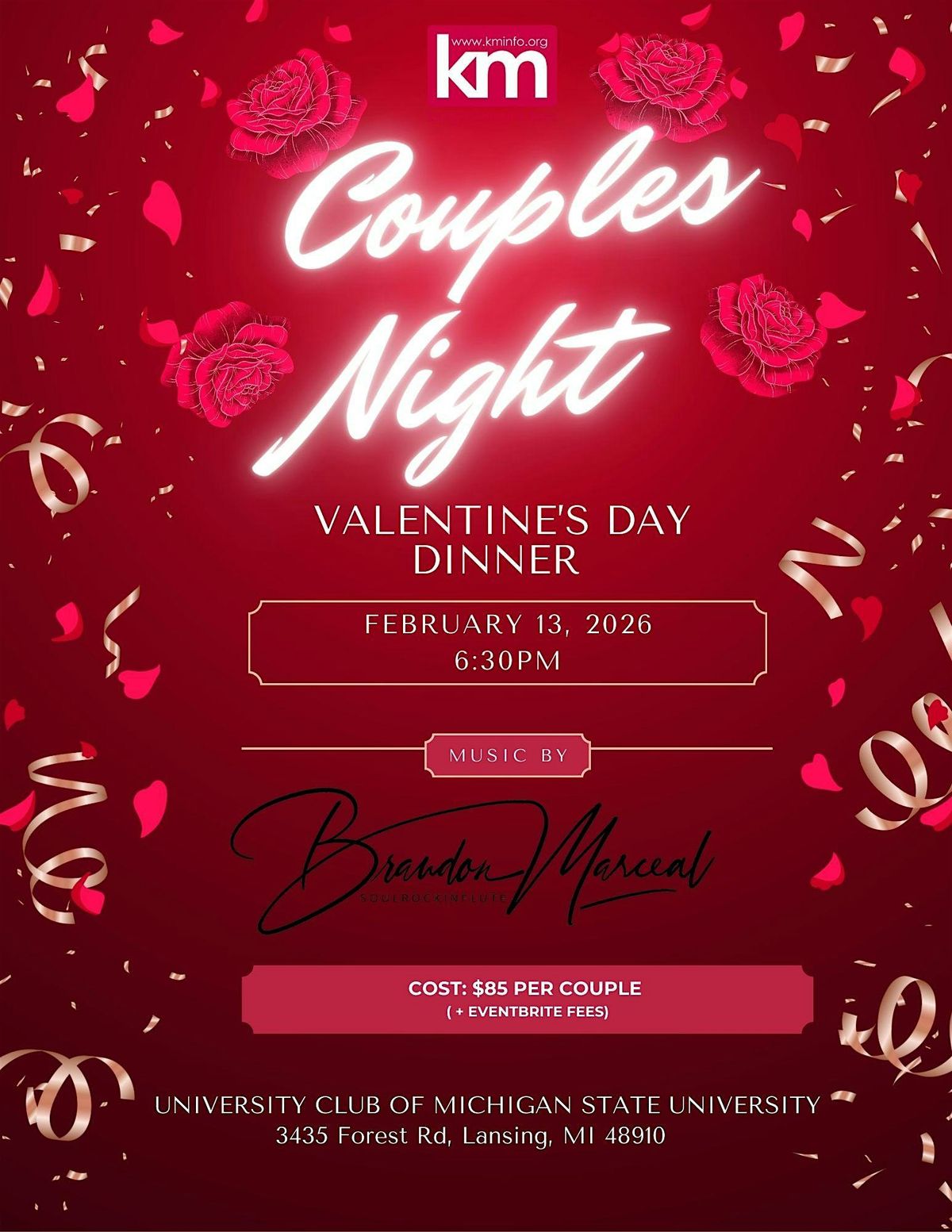 Couples Night: Valentine's Day Dinner
