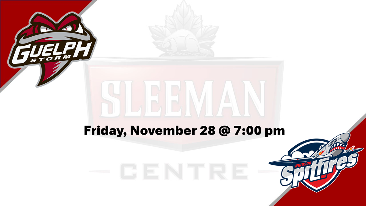 Parking Windsor Spitfires at Guelph Storm