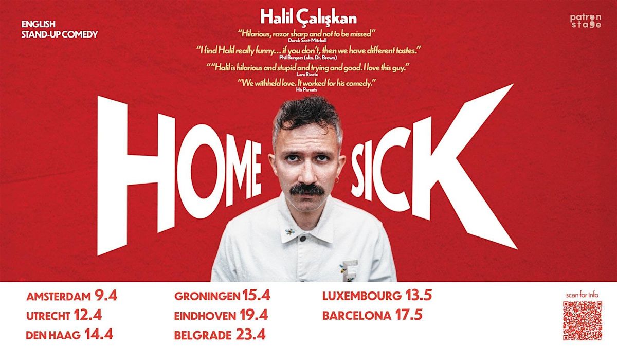 English Stand-Up Comedy \u2013 Homesick \u2013 Halil Caliskan