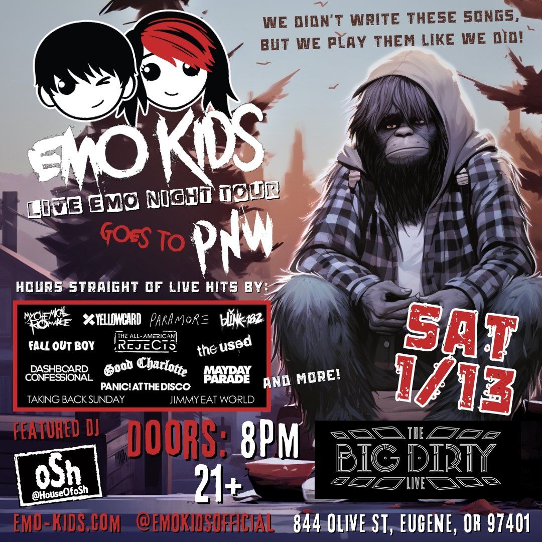 Emo Kids at Brooklyn Bowl Philadelphia