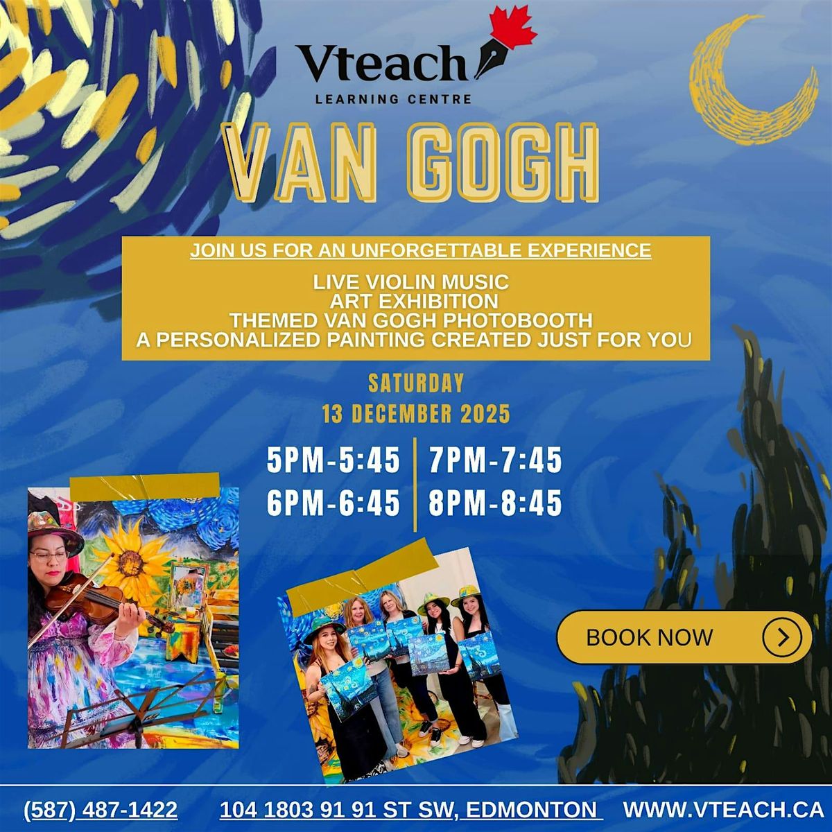 A Night with Van Gogh\u2014An Immersive Art Experience