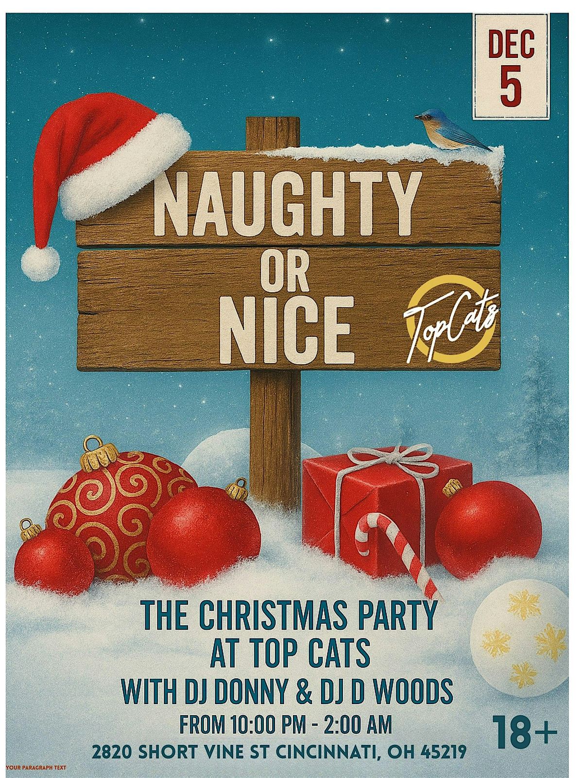 Naughty or Nice, The Christmas Party