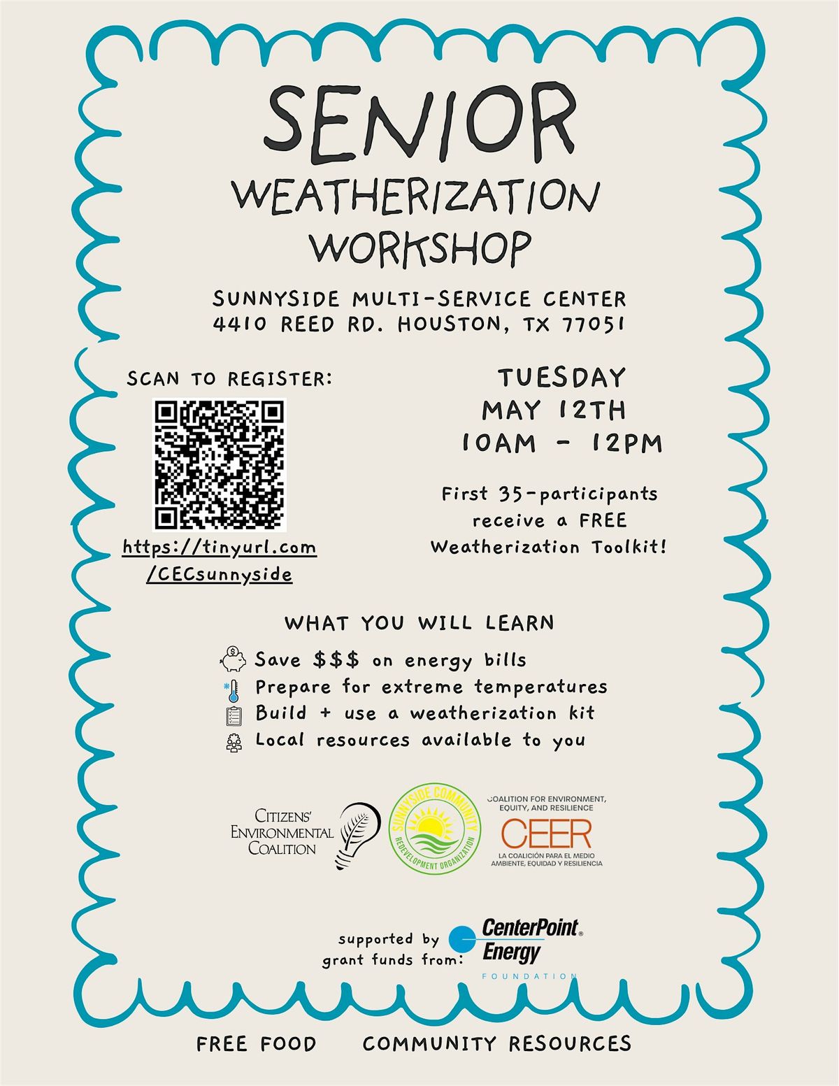 Senior Weatherization Workshop