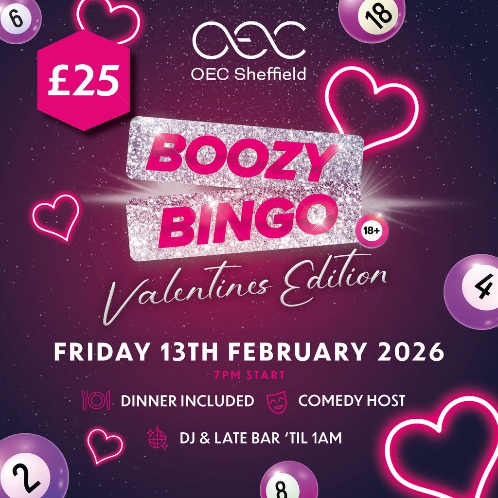 Boozy Bingo Love Edition