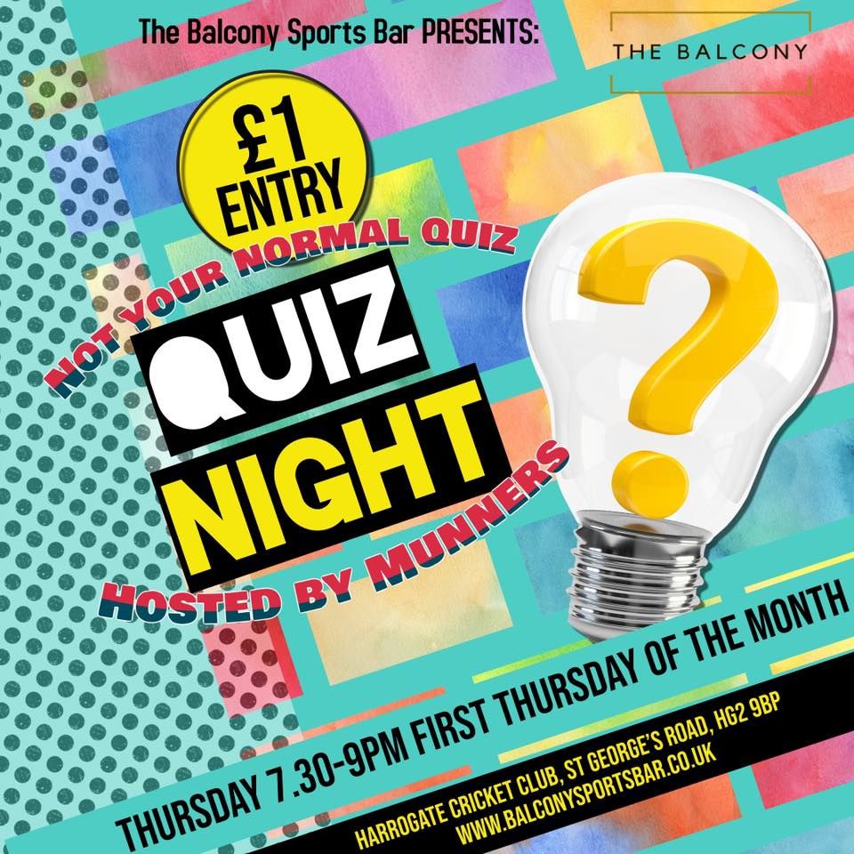 Quiz Night | Harrogate, North Yorkshire | April 7, 2022