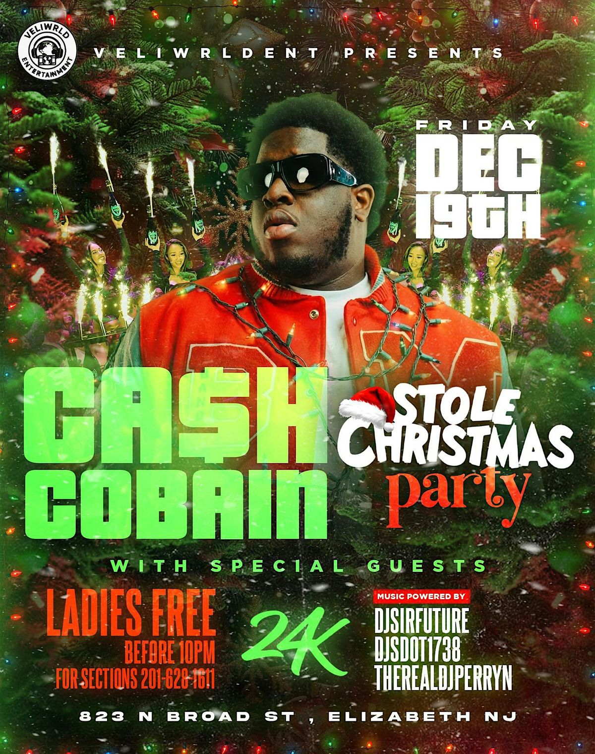 Cash Cobain Stole Christmas W Special Guests Dec19th