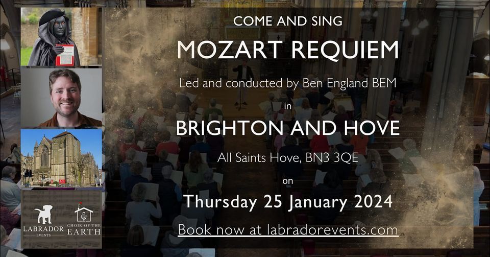 Come and sing Mozart Requiem - BRIGHTON & HOVE