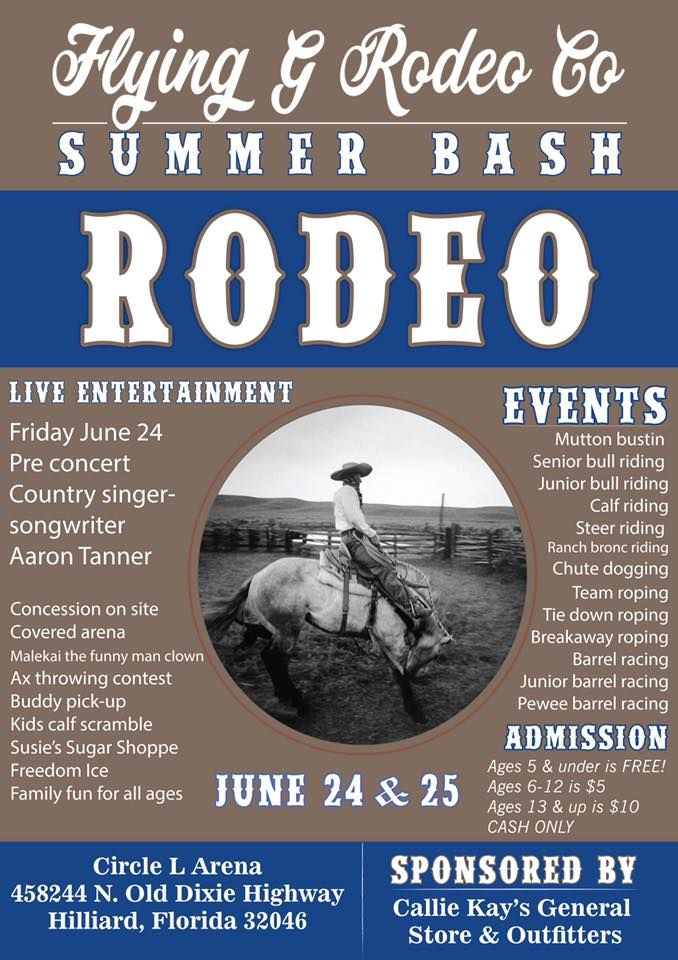 Rodeo in Hilliard, FL | 458244 N Old Dixie Hwy, Hilliard, FL 32046 ...