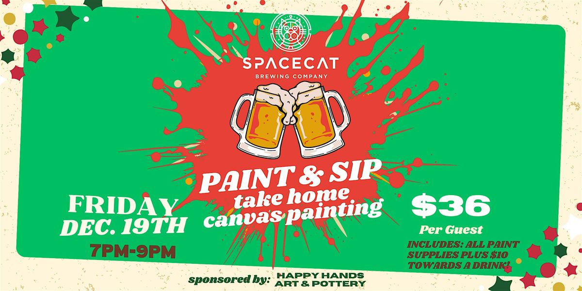 Paint & Sip at Spacecat Brewing Co.!