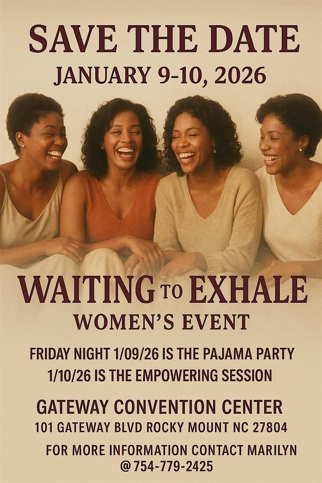 Waiting to Exhale Women's Event