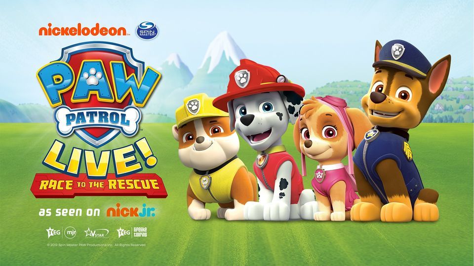 PAW Patrol LIVE! Race to the Rescue Utilita Arena Sheffield August