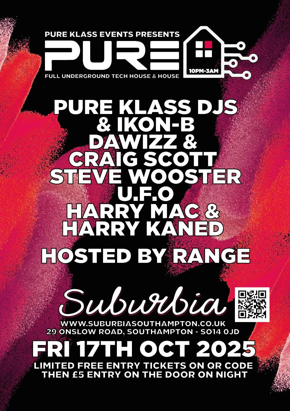 PURE @ SUBURBIA SOUTHAMPTON