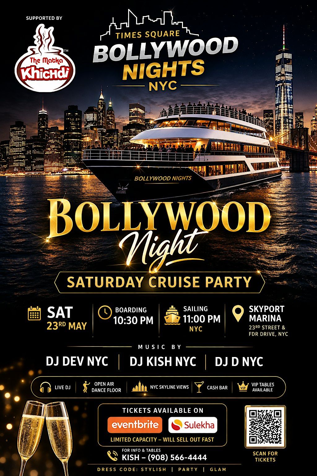 Bollywood Nights NYC - Saturday Night Cruise Party