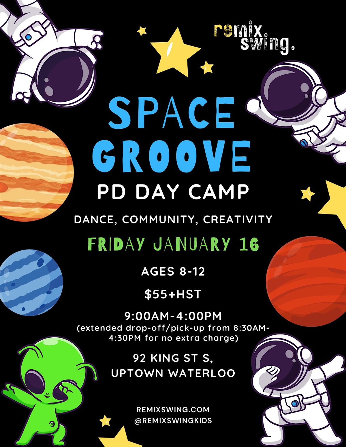 Space Groove PD Day Camp!