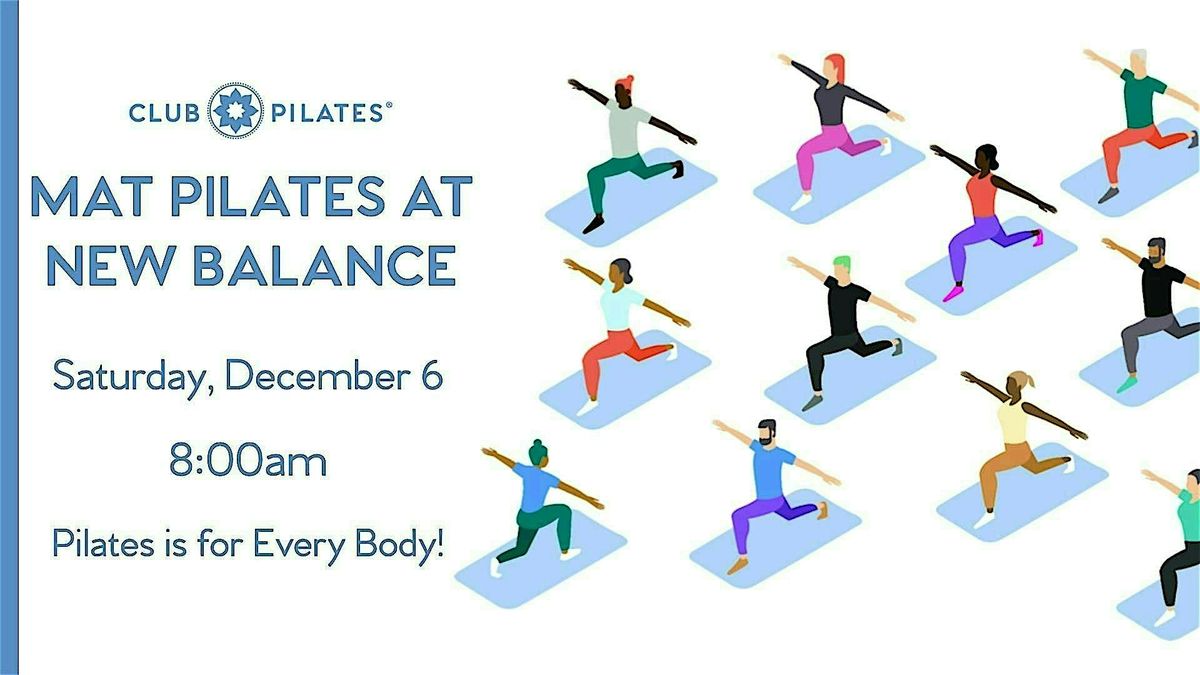 Club Pilates and New Balance Sarasota - Free Mat Class