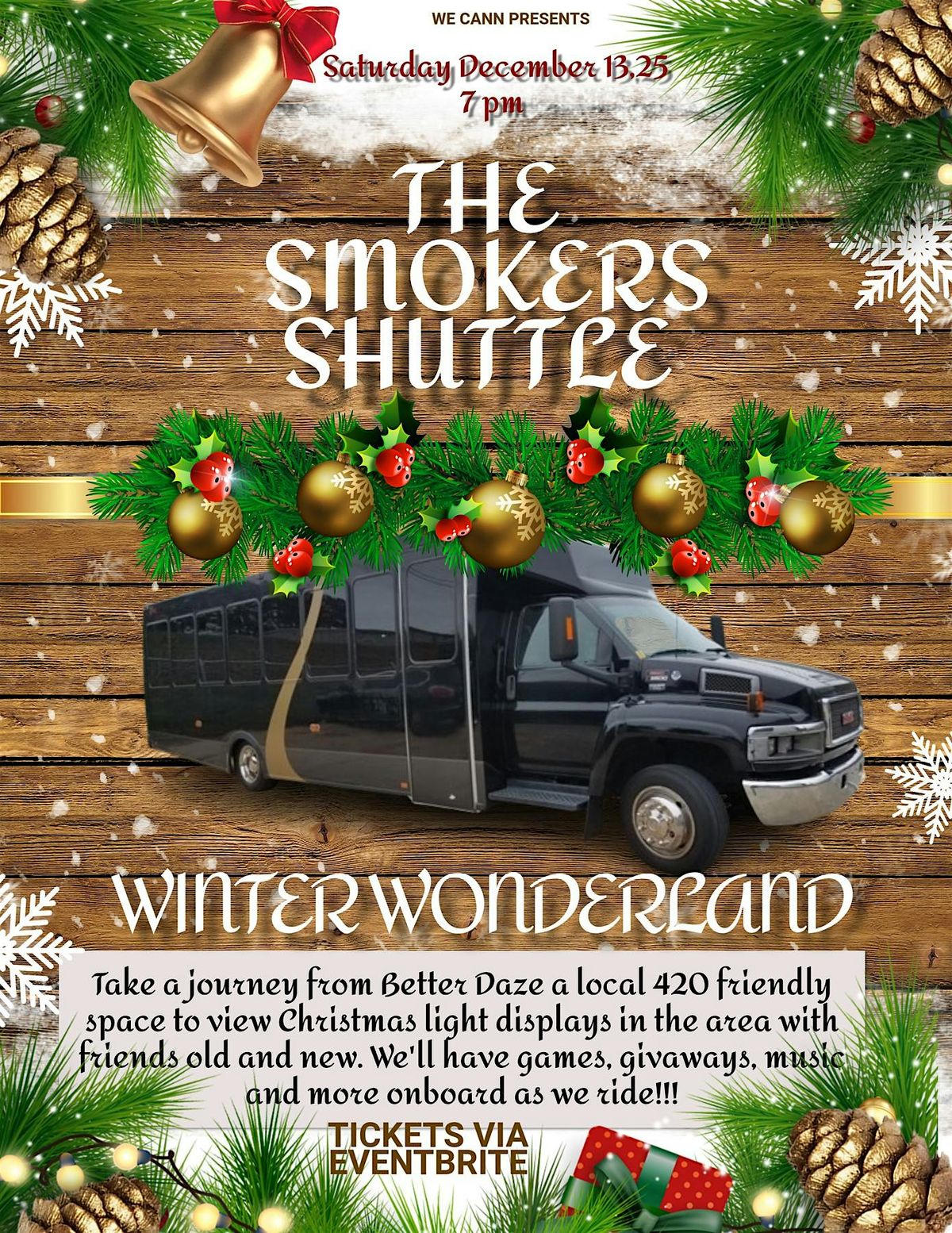 STL Smoker's Shuttle Winter Wonderland