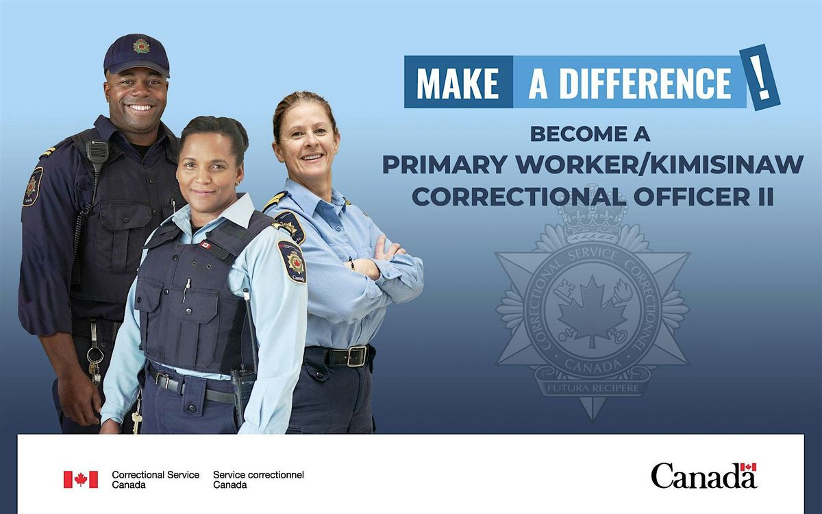 Canaan Care Presents: Information Session with Correctional Service Canada