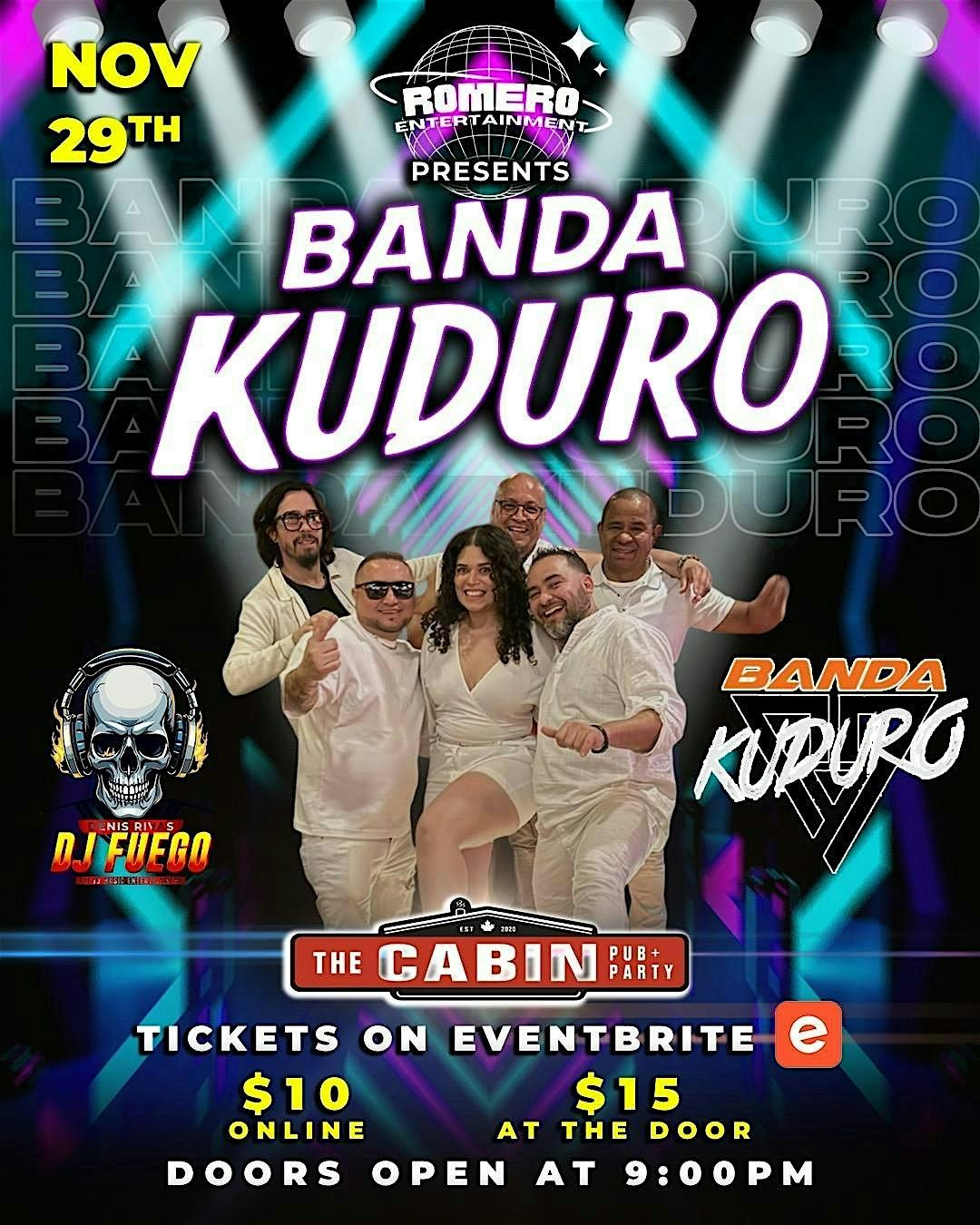 ROMERO ENTMT: Banda Kuduro LIVE at The Cabin