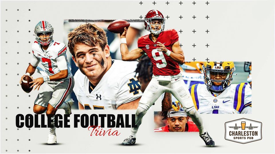 College Football Trivia At The Pub Charleston Sports Pub Summerville college-football-trivia-at-the-pub-charleston-sports-pub-summerville