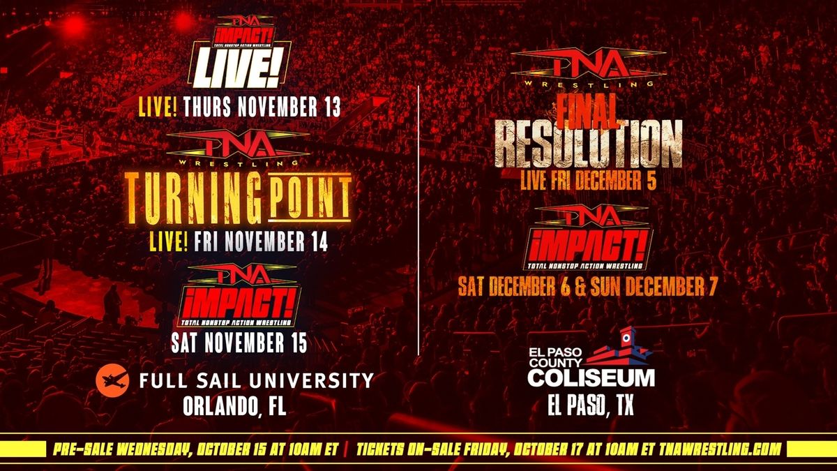TNA Wrestling at Sacramento Memorial Auditorium