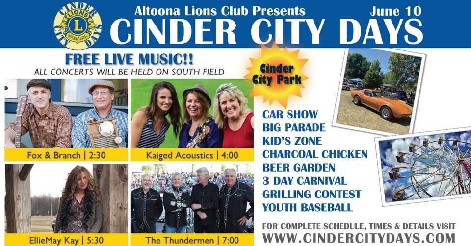 Cinder City Days Altoona Hobbs Sports Center June 10, 2023