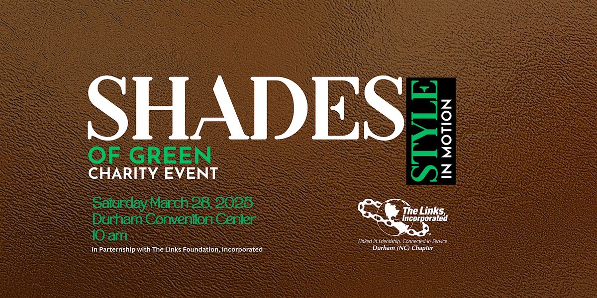 Shades of Green 2026