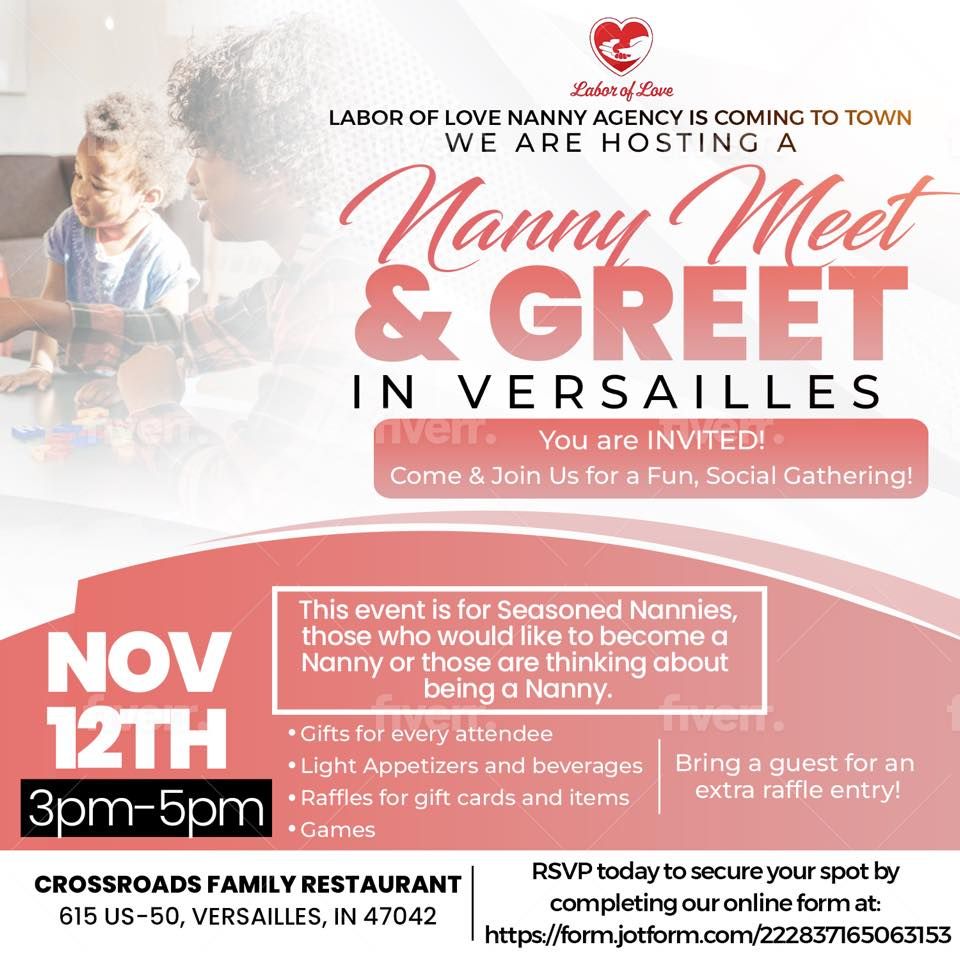 Nanny Meet & Greet in Versailles, IN