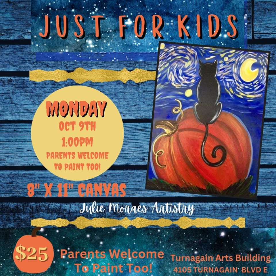 Just For Kids! Paint Class! Julie Moraes Artistry, Anchorage, AK
