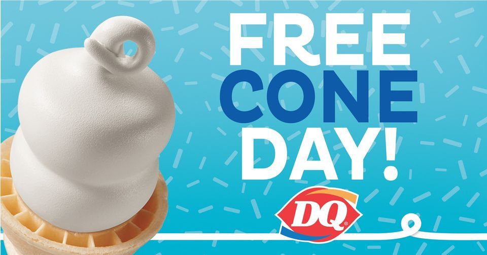 Free Cone Day! Dairy QueenNorth Little Rock, AR March 20, 2023