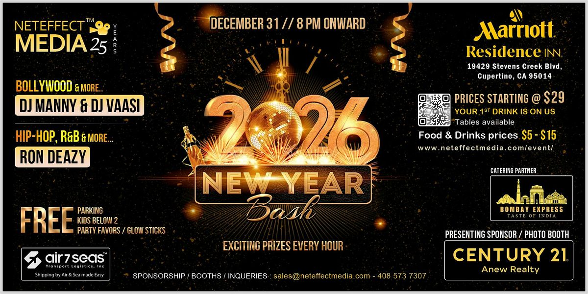 New\u00a0Year\u00a0BASH\u00a02025\u00a0-\u00a0Bollywood\u00a0& More...