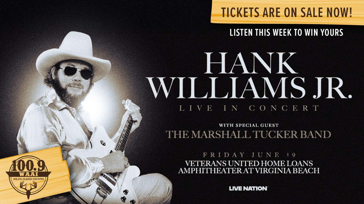 Hank Williams Jr at Coastal Credit Union Music Park at Walnut Creek