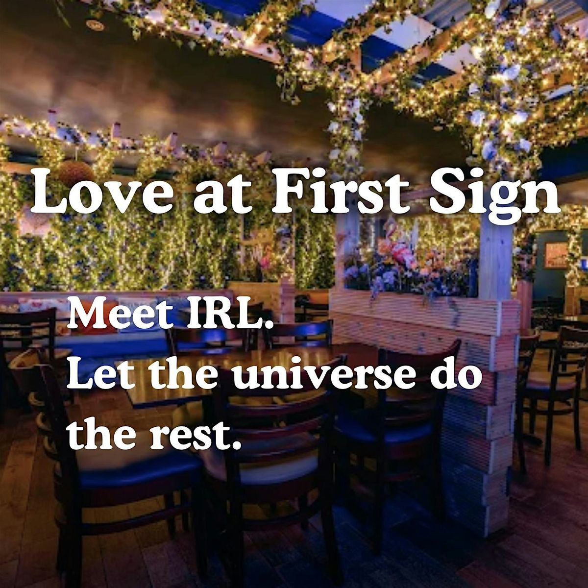 20s & 30s Single's Mixer with Love at First Sign